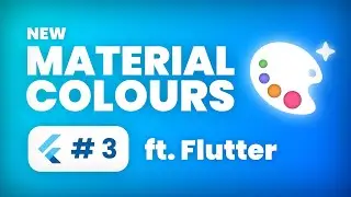New Material Colors from a palette - ft. Flutter