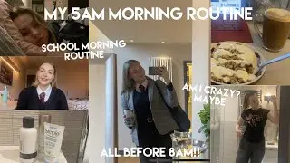 MY 5AM MORNING ROUTINE // My Ideal Morning!