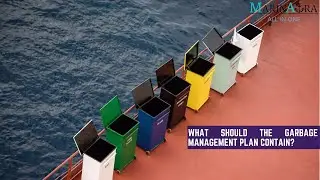 What should the garbage management plan contain?
