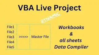 Excel VBA | Workbooks Data Compiler | VBA Nested Loop