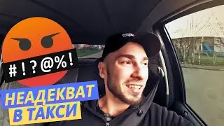НЕАДЕКВАТНЫЙ ПАССАЖИР СЛОВИЛ БЕЛКУ В ТАКСИ КИЕВ 