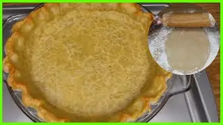 How To Make Perfect Homemade PIE CRUST From Scratch