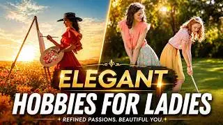 Elegant hobbies for lady