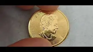 Canadian Gold Maple Leaf Coin 1 oz 2020 Purity 999.9