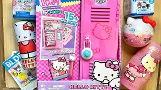 ASMR toys unboxing Hello Kitty collection surprises and lockers