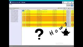HOW TO DOWNLOAD AND WORK ON * Who Is On My Wifi *