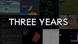 Three years of my programming adventure