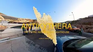 Antikythera Lighthouse, the entire root from port Potamos to the Lighthouse.