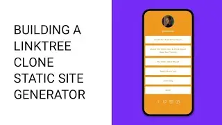 Build a custom Linktree page for Instagram with HTML & CSS