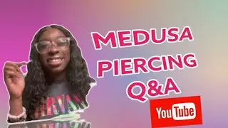 🧚🏾‍♀️Medusa Piercing or Labret Pros & Cons *Clips Of How Its Done* !!!