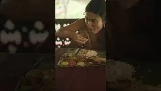 Had Sadhya with my mom and grandma after so long! #sadhya #shubhamangalyam #vidyavox