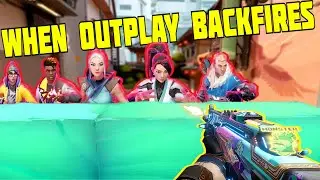 Valorant When Outplay Backfires