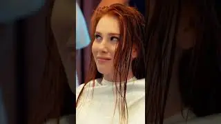 Из замухрышки делает красавицу😍😍 