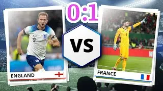 Франция - Англия матч , гол, штанги, опасные моменты #футбол #football