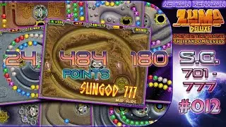 SunGod 701 - 777 Random | Zuma Deluxe 32-Bit DLP - The Random Levels #012