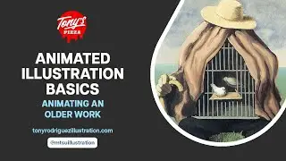 Animating a René François Ghislain Magritte Painting in Adobe After Effects