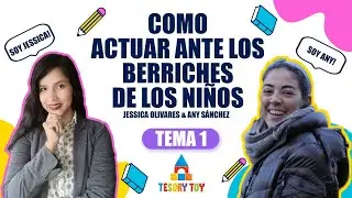 Como actuar ante los berrinches de los niños Consejos de Any Sánchez  #psicologíainfantil #berrinche