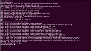 How to install codeblocks on Ubuntu 16