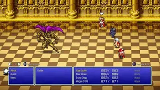 Goldor Boss Fight - FINAL FANTASY III