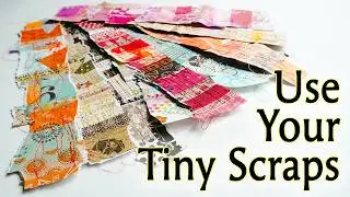 Scrappy Strips - Use All Your Tiny Paper Scraps [Tutorial & How I Use Them in My Art Journals]