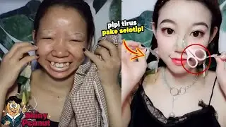 BERUBAH TOTAL! Cuma Pake Plester Tampang Cewek Ini Bikin Pangling