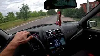 LADA GRANTA DRIVE ACTIVE. ПОКАТУШКИ ОТ ПЕРВОГО ЛИЦА .LADA GRANTA ДОРАБОТКА ВПУСК ВЫПУСК + ФОРСУНКИ.