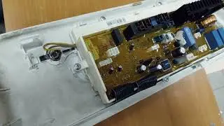 Замена кнопки на стиральной машинке samsung