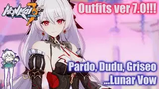 Outfits para 7.0!!! / Pardo, Griseo, Durandal - Honkai Impact 3rd #honkaiimpact3 #honkaiimpact3rd