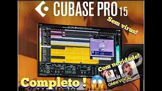 Como instalar o CUBASE 15 PRO ( COMPLETO ) WINDOWS E MAC !
