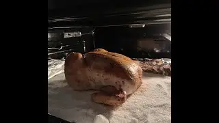Курица на соли в духовке