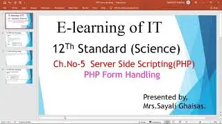 PHP Form Handling