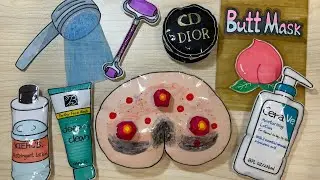 [✨Paperdiy✨] Pop the pimples | Butt care tips | Skincare #satisfying #asmr