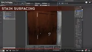 Stain Surfacing | 3dsMax | Mental Ray | Video