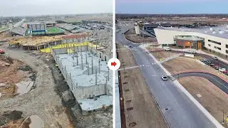 Bixby High School Academic Building | Construction Timelapse