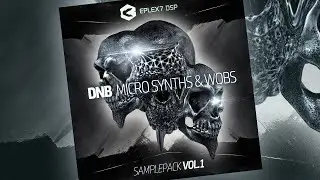 Tutorial how to make DnB beat with micro bass, rythmics and percussions Eplex7 DnB Microsynths Vol.1
