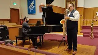 "As I Am" for Baritone Saxophone & Piano | Steven Banks | Johnny Selmer, saxophonist