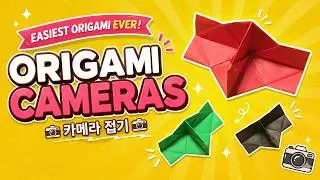 How to Make a Pop-up Origami Camera📸
