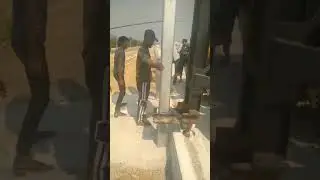 MBCB Post Fixing Metal Thrie Beam Crash Barrier