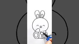 Cute Rabbit Drawing, #cutedrawing, #rabbitdrawing, #drawing, #shorts, #viralvideo...