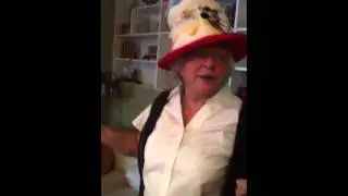 Everyone Singing Happy Birthday (Jenny's Version) to Peg 70th on her birthday party