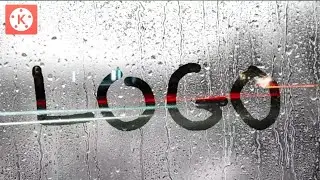 Kinemaster Tutorial : How To Writing On foggy Window