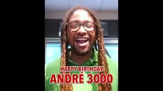 Happy birthday Andre 3000