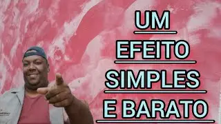 Um EFEITO Simples e muito BARATO