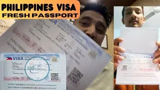 PHILIPPINES VISA THIS WEEK AGAIN BLANK PASSPORT 2024...