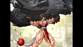 Sexy Muscular Anime Girls. A Super Thicc Collection
