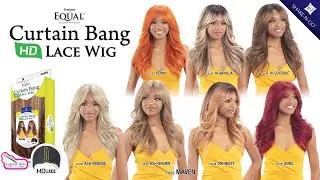 Freetress Equal Curtain Bang HD Lace Wig – Maven