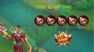 MLBB GUSION INSANE DMG | UNBELIEVABLE KILLS 🖤 #funny #gaming #mlbb #chou #montage @CHOU_PK