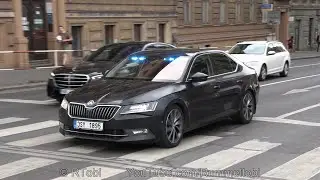 Czech Police unmarked Skoda Superb responding | Skoda Superb Policie ČR [CZ | 30.5.2022]