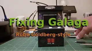Fixing a Mini Galaga Arcade Cabinet