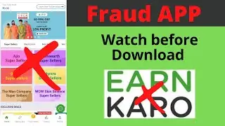Earnkaro app | earn karo payment proof | earn kro app scam | earn money online | #earnkaro